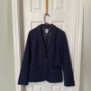 GAP Women's Navy Blue Academy Blazer